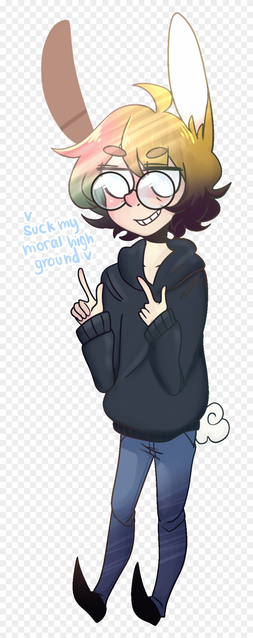 Suck My Moral High Ground By B-bakaa - Cartoon #1143634