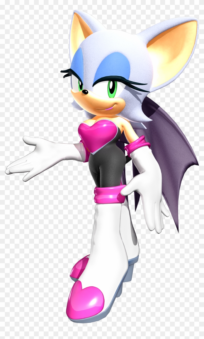 Rouge 7 - Sonic The Hedgehog 2005 Characters #1143679