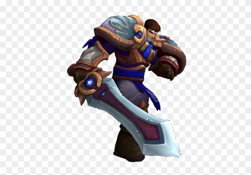 Throughout Valoran, The Resolve Of Demacia's Military - League Of Legends Garen Png #1143705