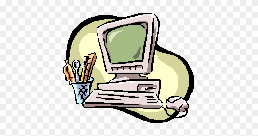 Homepage On Computer Clipart Rh Worldartsme Com Academic - Moving Pictures Of Computers #1143748