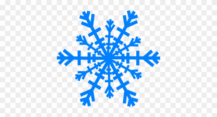 Snowflakes Free Transparent Png Png Images - Blue Snowflake Silhouette Pngs #1143893