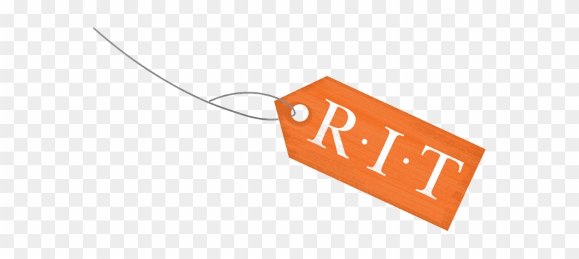 Illustration Of A Price Tag With The Rit Logo - National Technical Institute For The Deaf #1144029