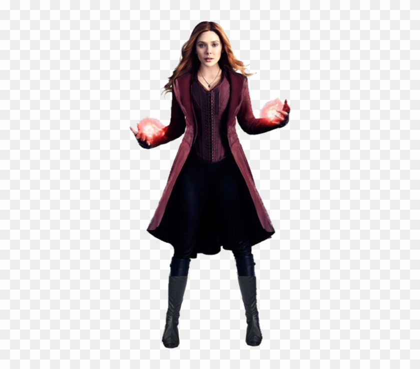 Scarlet Witch By Sidewinder16 Clipartlook - Avengers Infinity War Scarlet Witch Costume #1144150