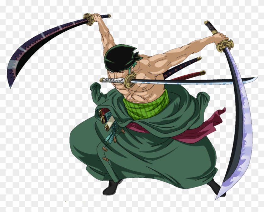 Chances Are You've Seen Zoro Somewhere On The Internet, - One Piece Zoro  Pre Timeskip Transparent PNG - 1300x1600 - Free Download on NicePNG