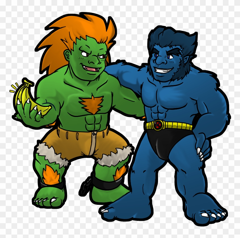 Blanka Beast Street Fighter Ii - Cartoon #1144183