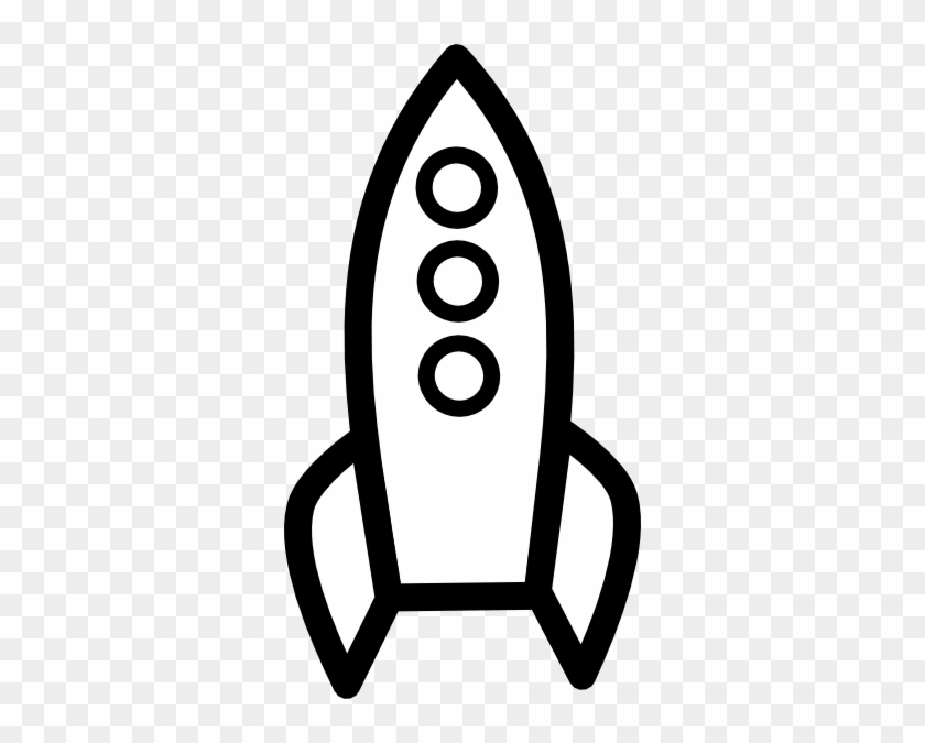 Rocket Ship Clip Art - Rocket Outline #189770