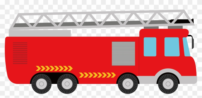 Fire Engine Car Transport Illustration - Camion De Bomberos Png #189818