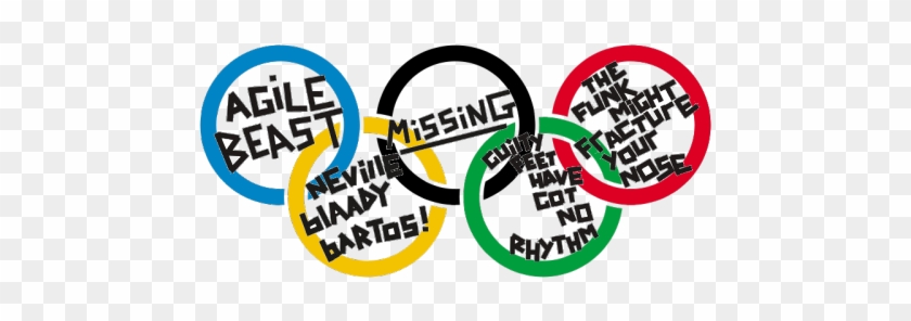 Olympic Rings Clipart - Olympic Rings #189830