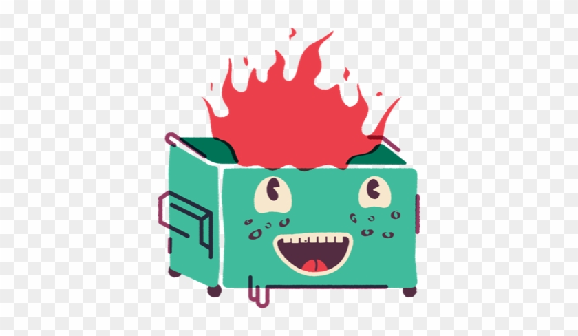 Dumpster Fire Cliparts - Dumpster Fire Clip Art #189837