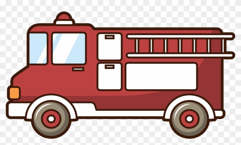 Car Motor Vehicle Fire Engine Firefighter Drawing سيارة اطفاء الحريق كرتون Free Transparent Png Clipart Images Download
