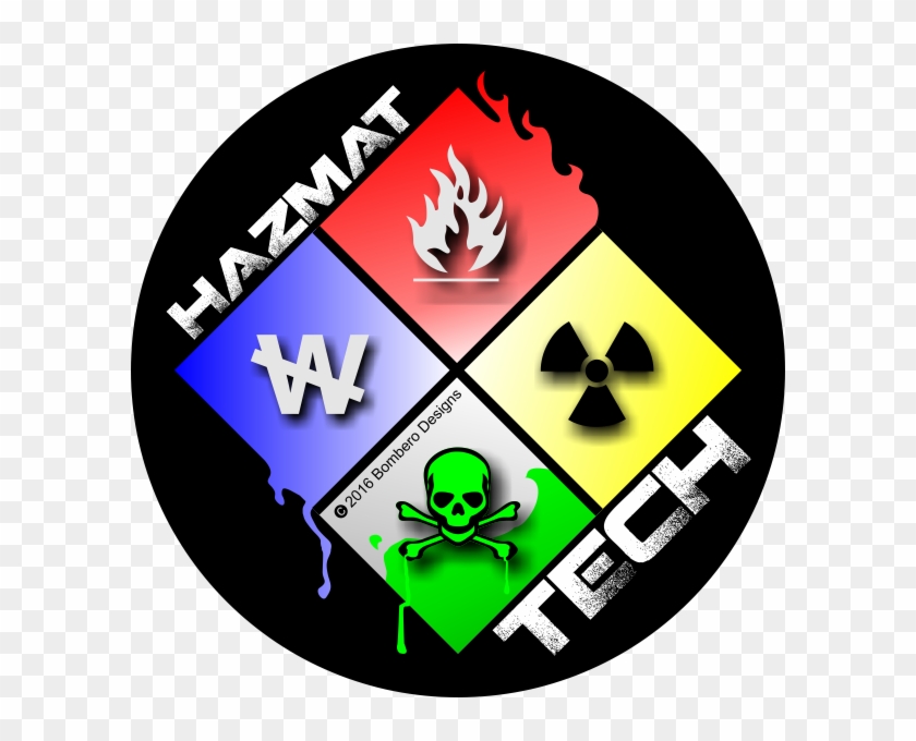 Hazmat Tech Sticker - Firefighter #189990