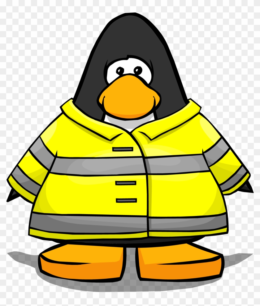 Fireman Coat Clipart - Daisies And Denim Club Penguin Code #189994