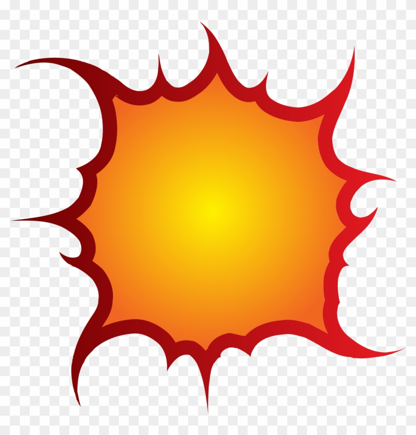 Explosion Fire Clipart - Fireball Clipart #190066