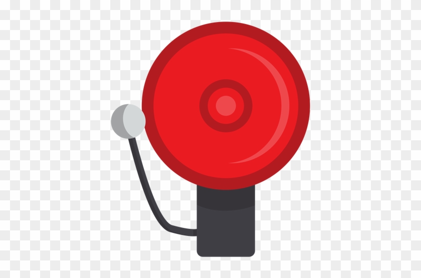 Firefighter Alarm Bell Illustration Transparent Png - Alarma Png #190069