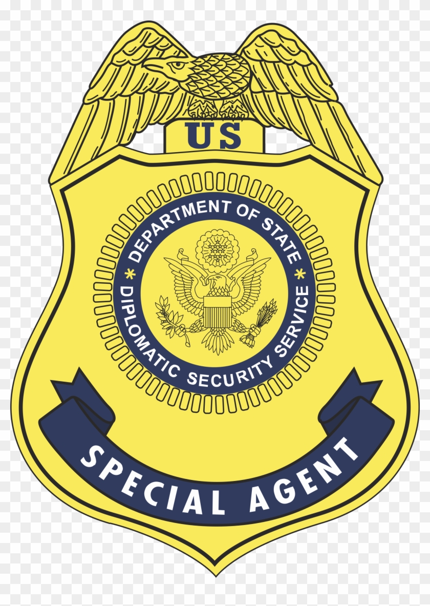 Badge Of The United States Diplomatic Security Service - Department Of State Diplomatic Security Service Badge #190119