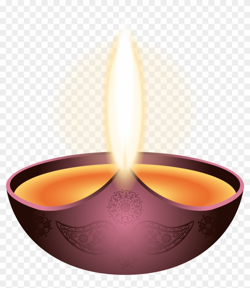 Diwali Png Clipart - Diwali Candle Png #190220
