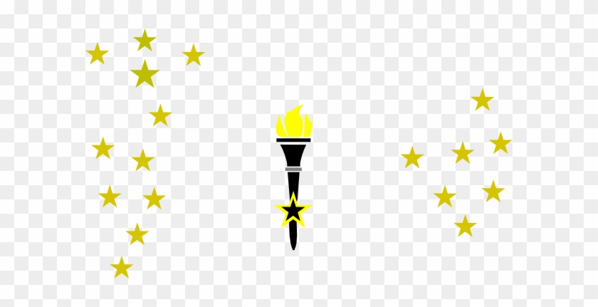 Star Torch Clip Art - Best Listener Award #190240