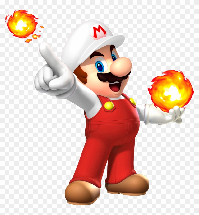 Mario Clipart Fire - Fire Mario Jpg #190291