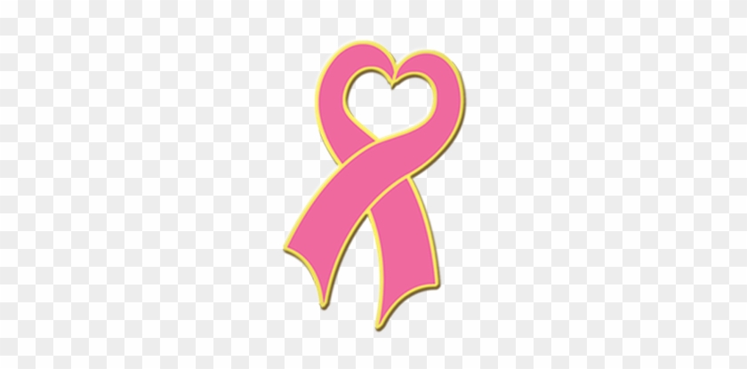 J280 - Heart Cancer Ribbon Png #190297