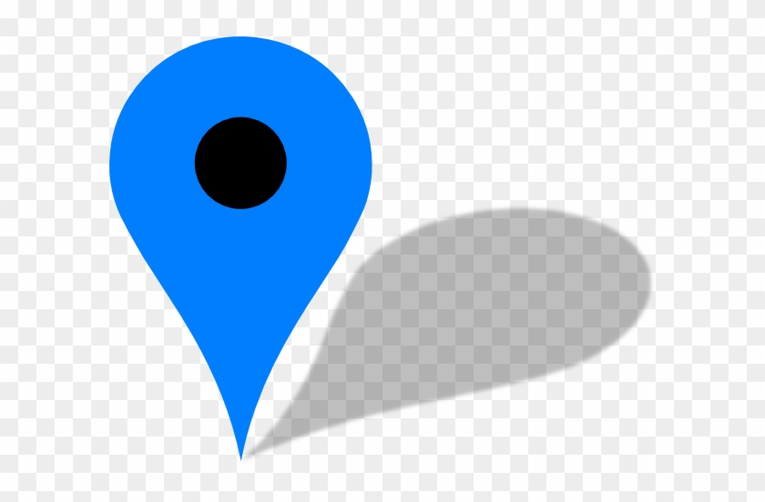 Blue Pin Clip Art At Clker - Logo Of Location #190314