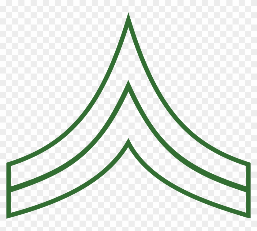 Corporal Insignia Clipart - Clip Art #190396