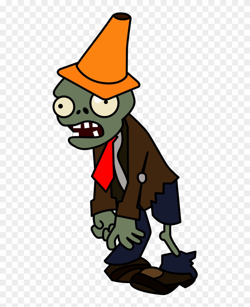 Zombies - Conehead Zombie Plants Vs Zombies #190462