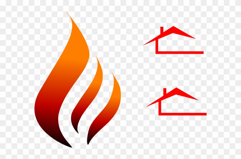 Ryan Flame Logo Clip Art At Clker - Basketball #190508