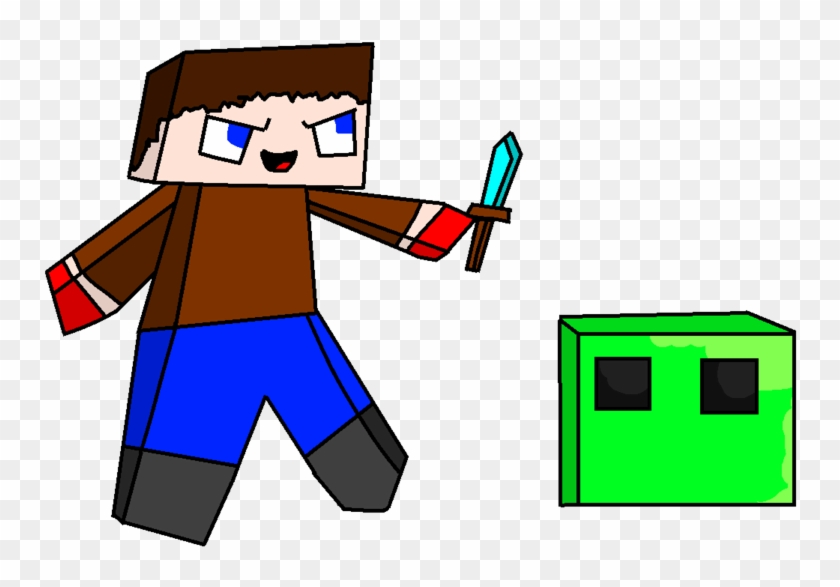 My Failed Atept At Drawing Minecraft By Blaze Cool - Minecraft Steve Bad Drawing #190532