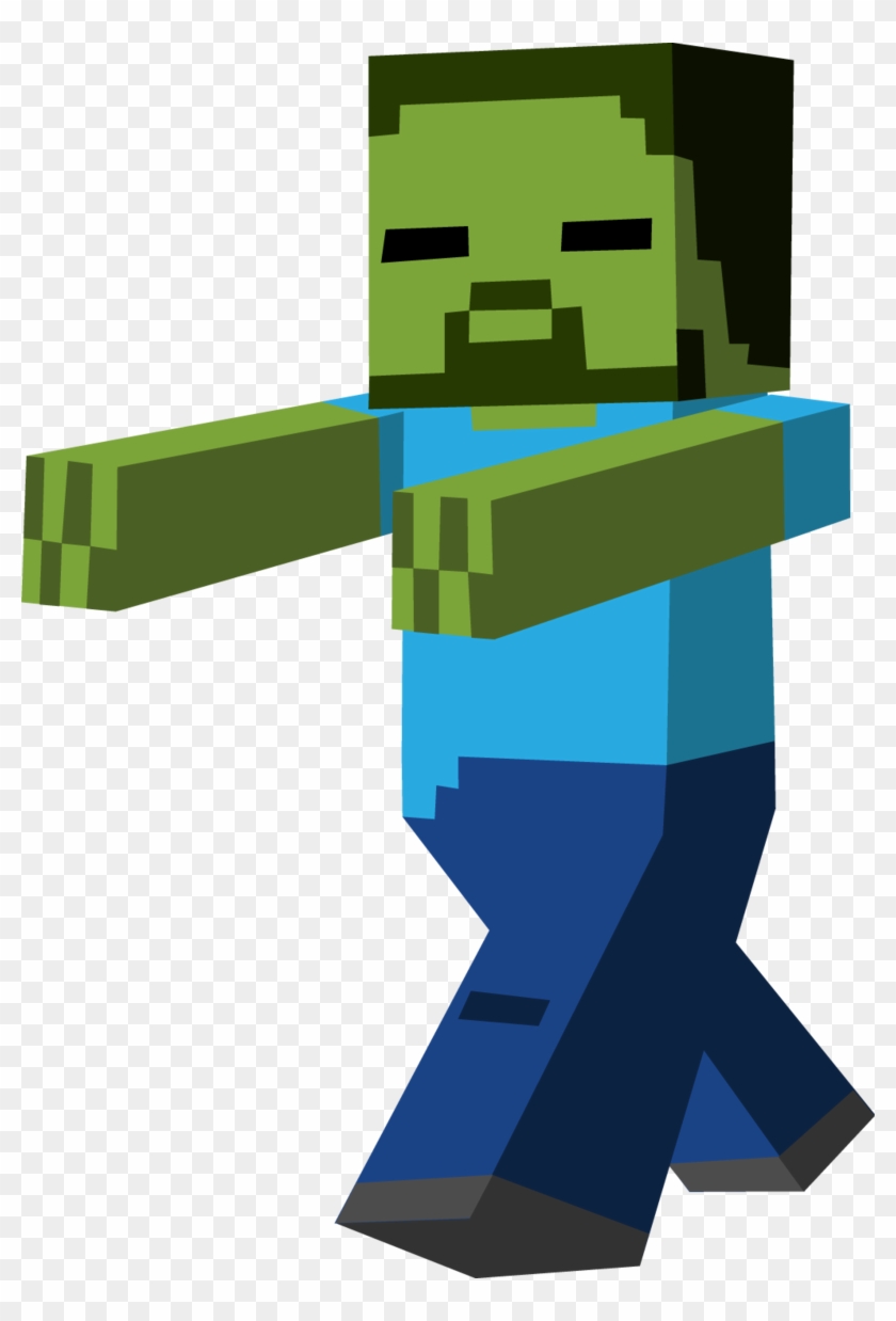 Ddos Protected Minecraft Server Hosting - Minecraft Zombie Png #190539