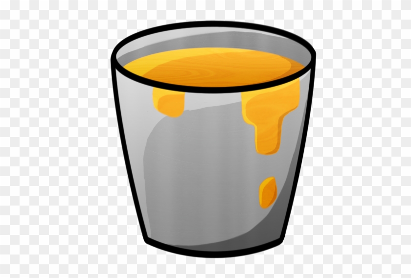 Bucket Lava Icon - Minecraft Lava Bucket Png #190558