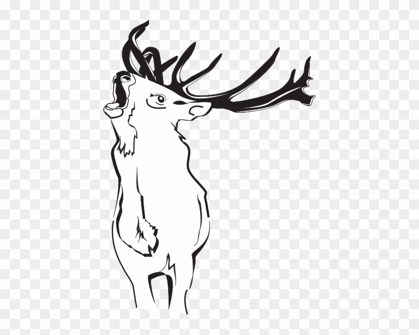 Loud Deer Clip Art At Clkercom Vector Online - Deer #190574