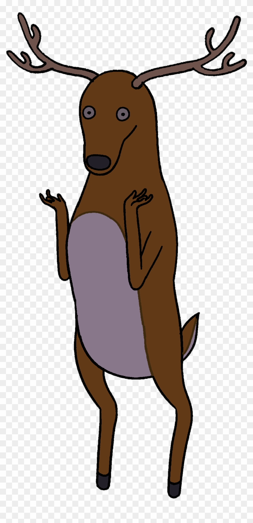 Scary Clipart Deer - Deer From Adventure Time #190642