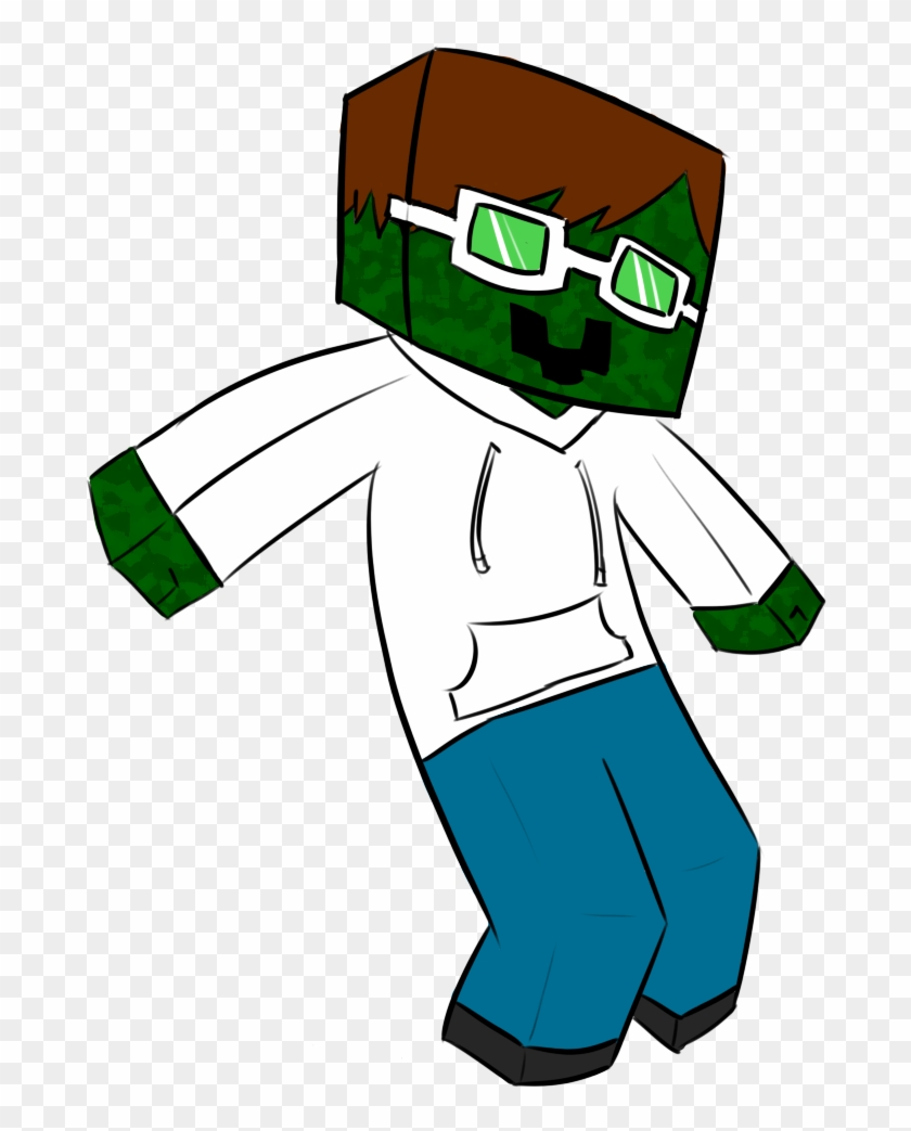 Cool Zombie Mascot - Zombie De Minecraft Animado #190671