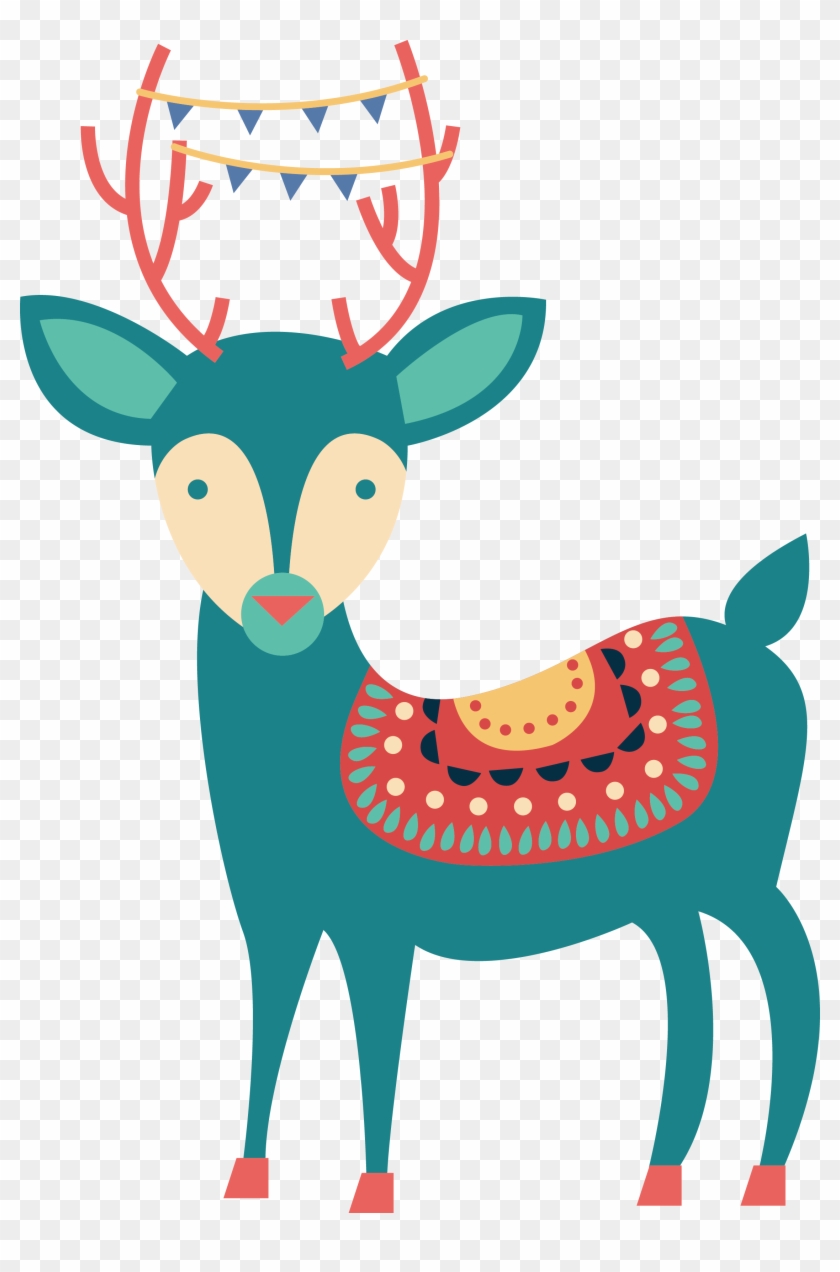 Reindeer Clip Art - Reindeer Clip Art #190686