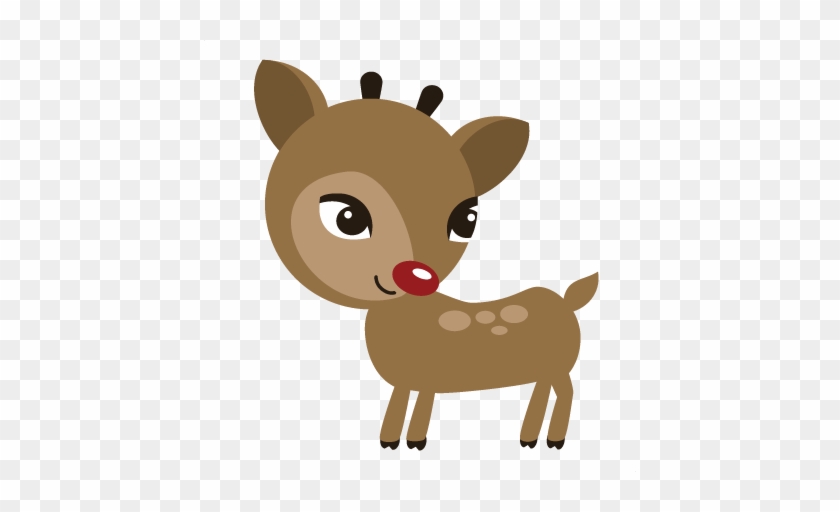 Clip Arts Related To - Cartoon Reindeer No Background #190705