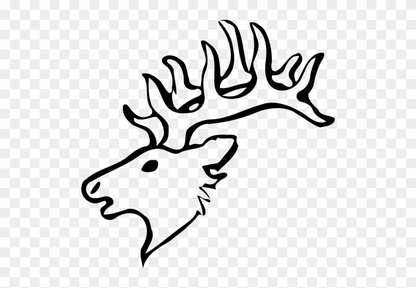 Draw A Elk Head #190821