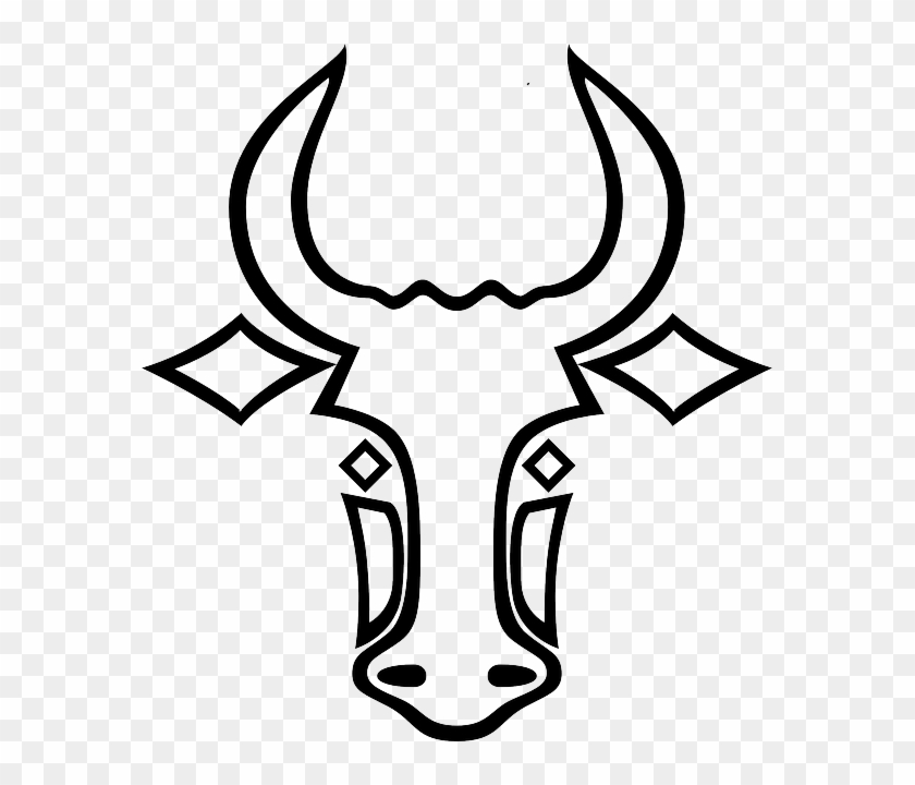 Animal - Bull Outline #190869