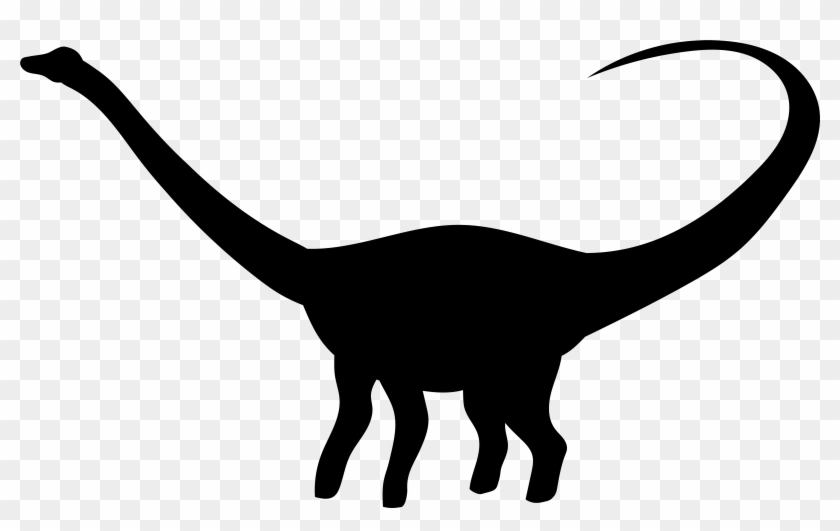 Dinosaur Silhouette Png Transparent Clip Art Image - Dinosaur Silhouette Clip Art #190914