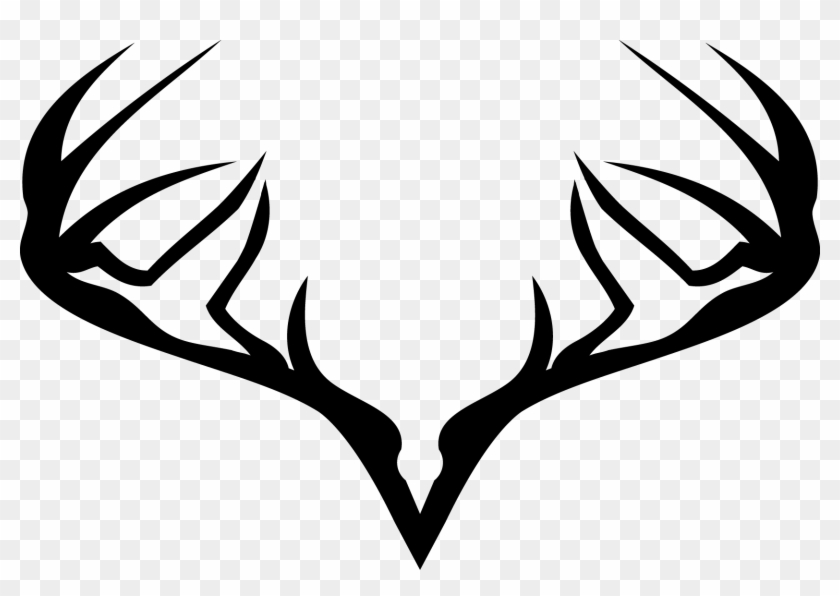 We Needed To Incorporate Both Hunting Deer And Duck - Deer Horn Logo #190959
