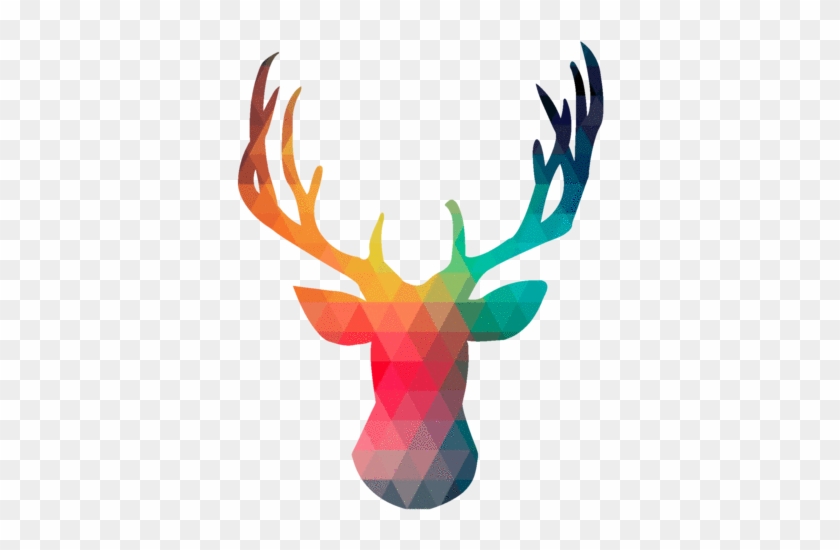 Feminine Deer - Deer Head Vector #191023