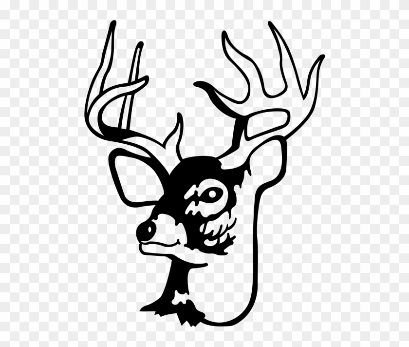 Deer - Deer Head Clip Art #191041