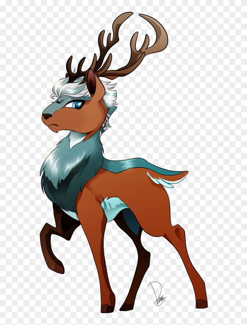 Deer Oc Male Worksheet & Coloring Pages 1432587 Antlers, - Mlp Non Pony Characters #191046