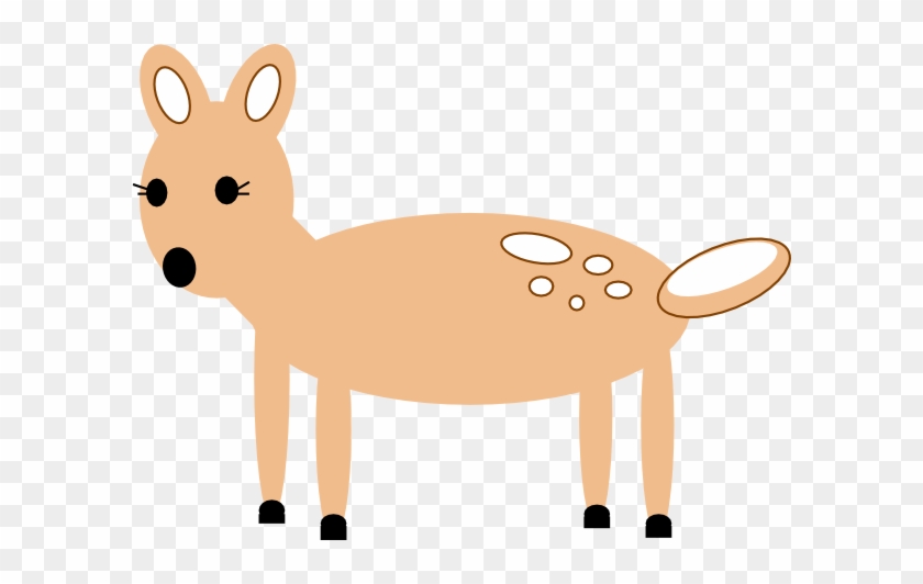 Deer Doe Clip Art At Clker - Doe Clipart #191064