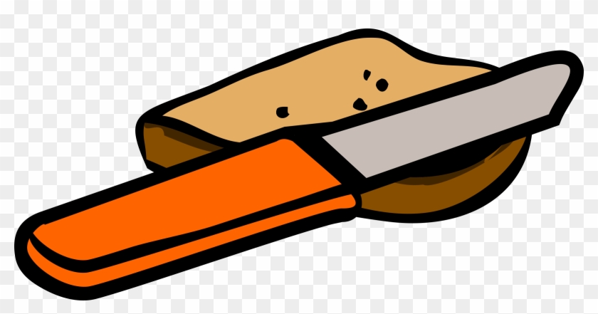 Knife Clipart Orange - Clip Art #191075