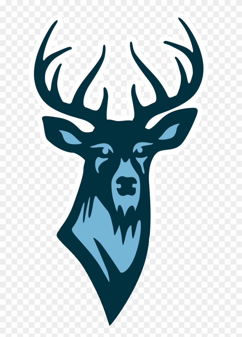Rifles, Racks & Deer Tracks Annual Fundraiser - Decals Stickers Deer Size: 5 X 2.7 Inches Vinyl Color #191115