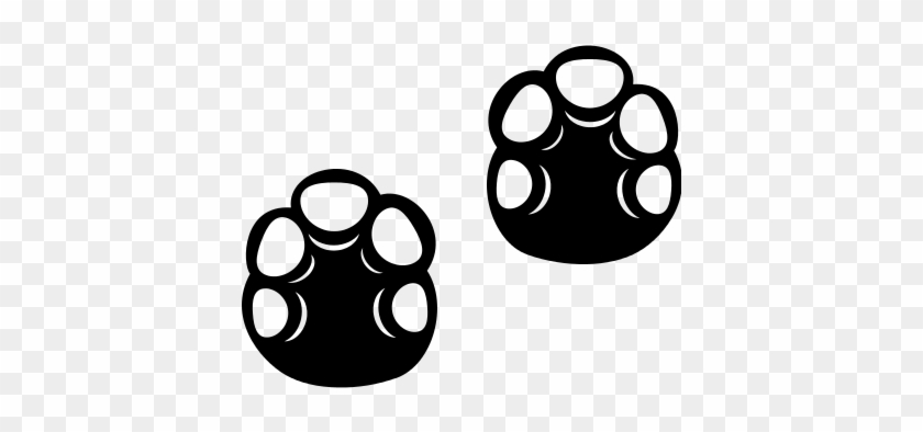 Hippopotamus Footprint Vector - Hippo Footprint #191167