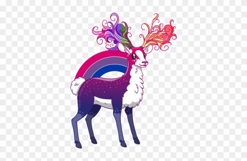 A Lovely Valid Bisexual Deer Has Been Spotted He's - Bisexual Oh Deer I M Queer #191176