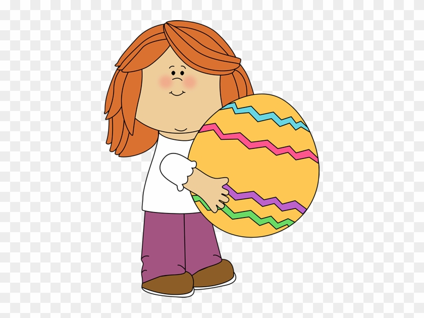 Easter Egg Hunt Clipart - Kids Easter Clip Art #191256