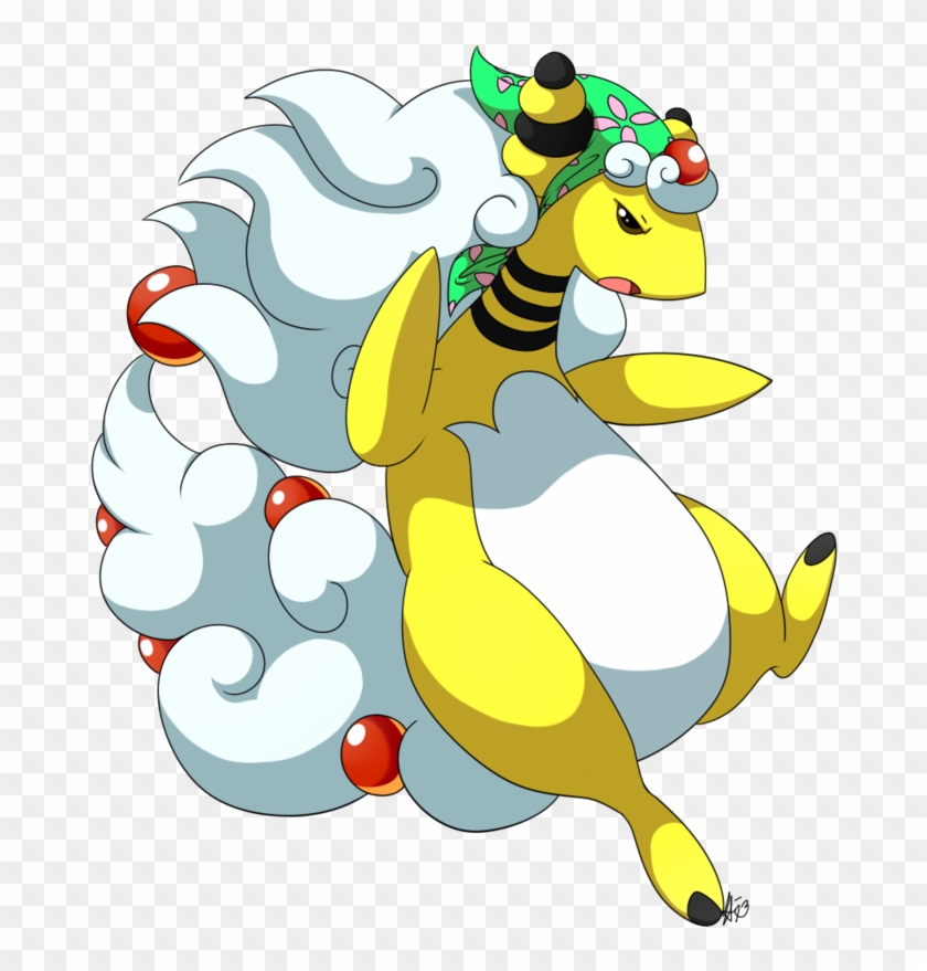 Megaampharos, My Dragon-sheep Baby - Pokemon Mega Ampharos #191401
