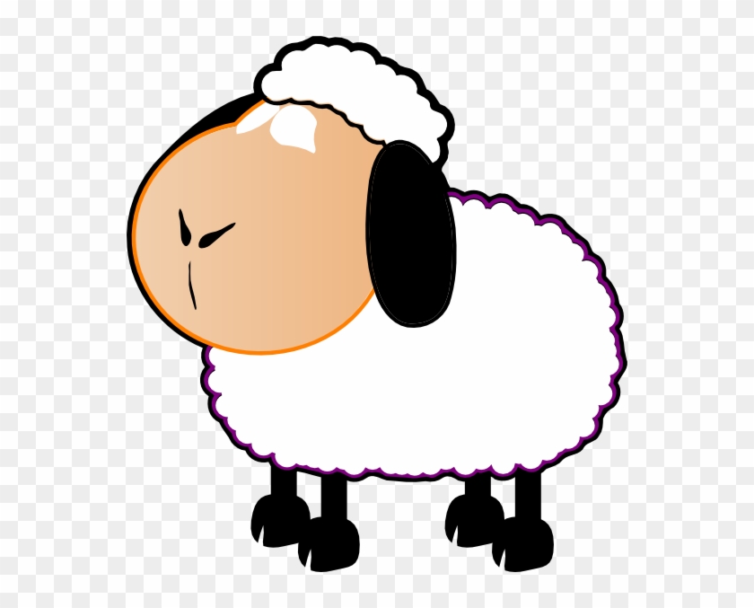 Black And White Sheep Clip Art - Sheep Clipart #191513